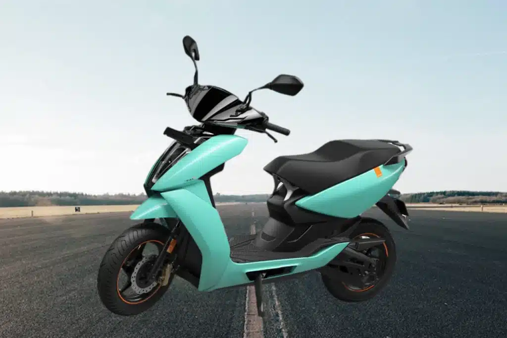 Ather 450 X mint green colour